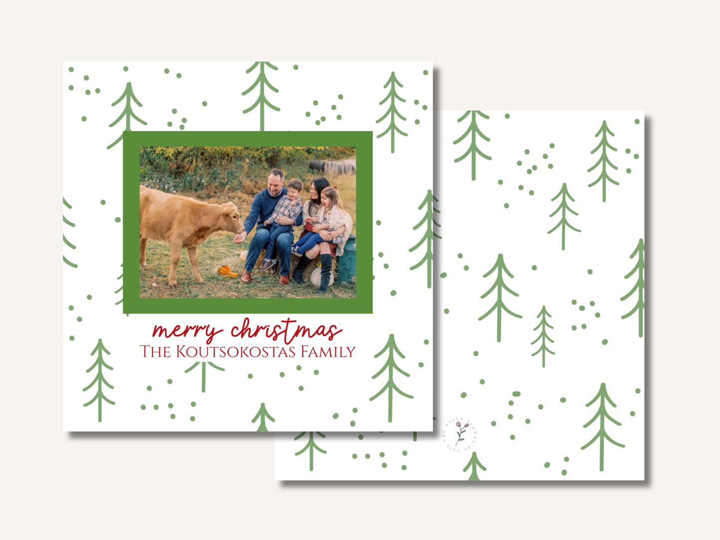 Personalized Holiday Cards 2025