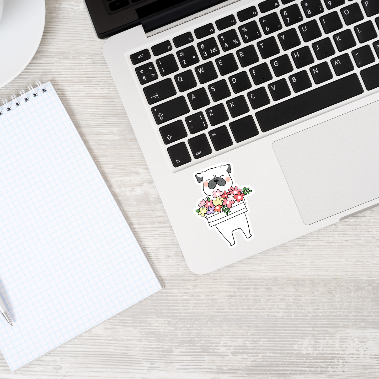 Thanks A Pug Sticker