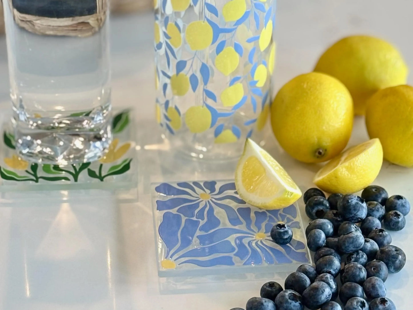 Modern Meadow Coaster Set